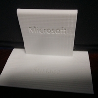 Small Surface Pro 1 Stand 3D Printing 198308