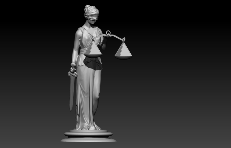 Lady Justice Themis