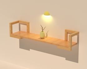 Pin Wall decor desk 3D Printing 198438