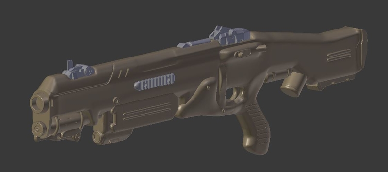 DOOM 2016 Combat Shotgun