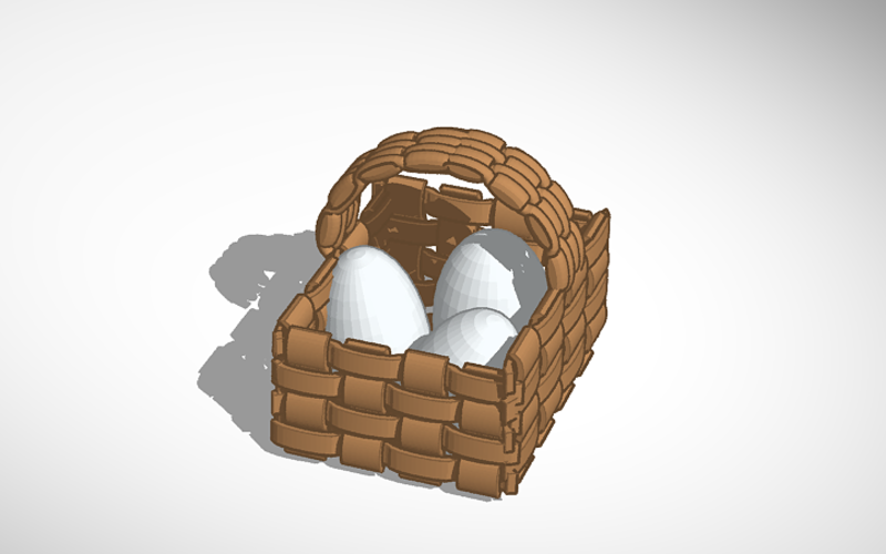 Easter Basket 3D Print 198552
