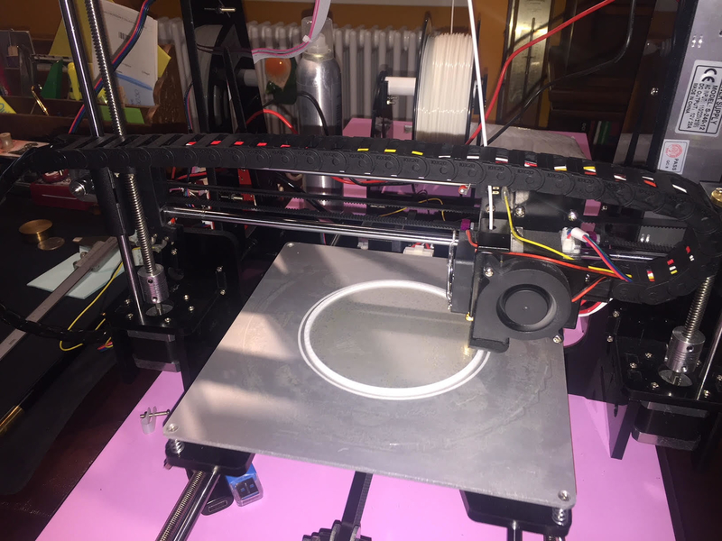 Chain cable supports for Tronxy X8 - Supporti