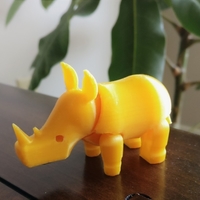 Small Rhino 3D Printing 198605