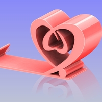 Heart Shape phone holder 2 - Thumbnail 2