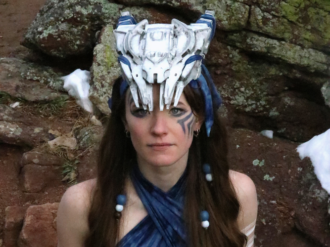 Aloy's Banuk Sickness Eater Headdress 3D Print 198653