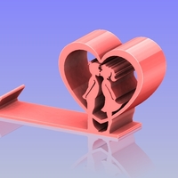 Heart Shape phone holder 3 - Thumbnail 2
