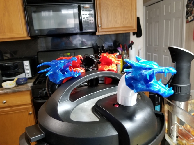 Instant Pot Steam Dragon 3D Print 198687