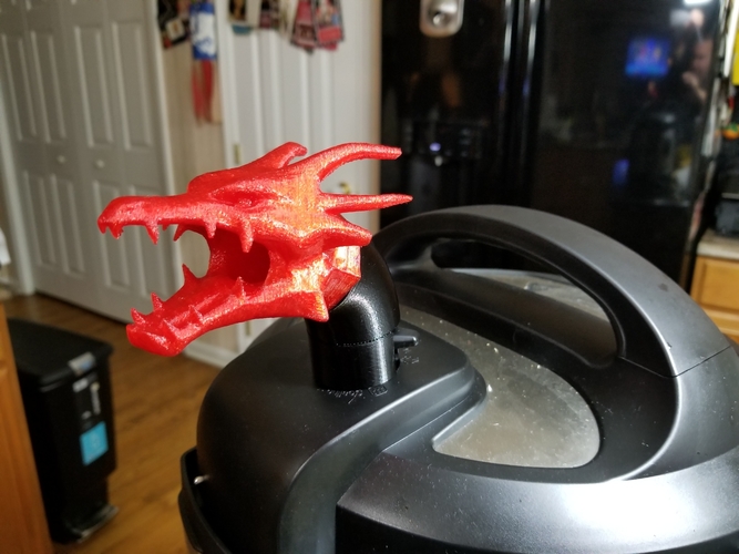 Instant Pot Steam Dragon 3D Print 198690