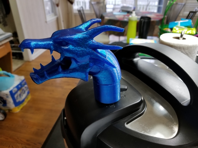 Instant Pot Steam Dragon 3D Print 198692