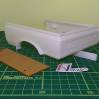 Small WPL C14 Bed 3D Printing 198724