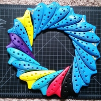 Working Soprano Ocarina - 12 Hole Transverse - Thumbnail 5