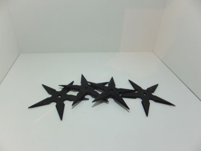 3D Printed 5 Point Shuriken by 3D_Peeters | Pinshape