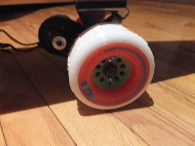 Skateboard Wheel 4x4 Cover 3D Print 198780