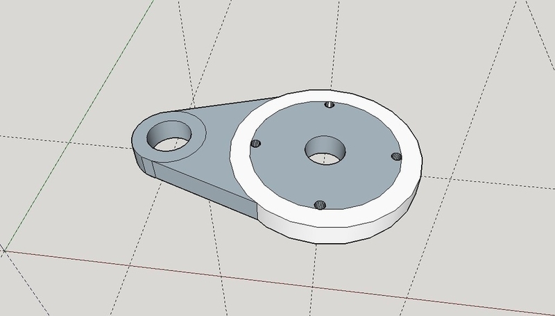 Electric Skateboard Motor Mount
