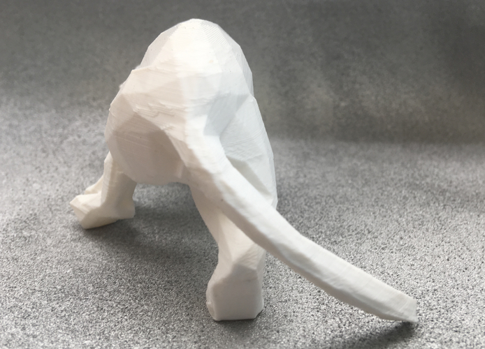 LowPoly Pantera Art Sculpture 3D Print 198814