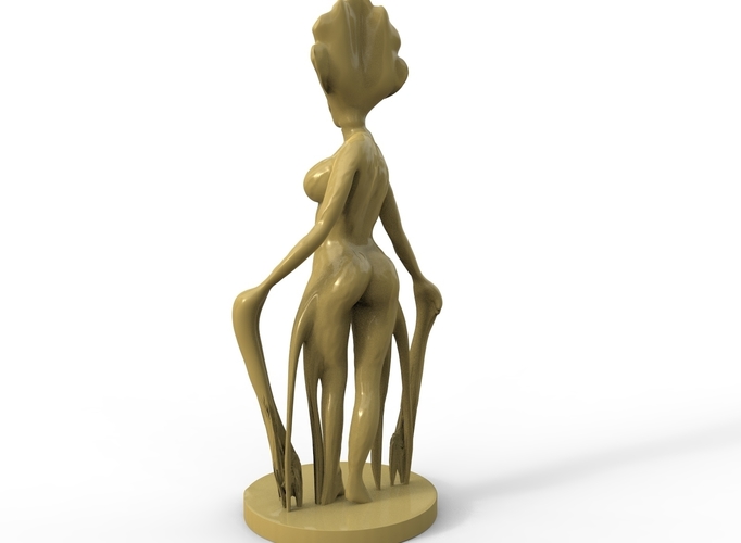 Woman Tree 3D Print 198853