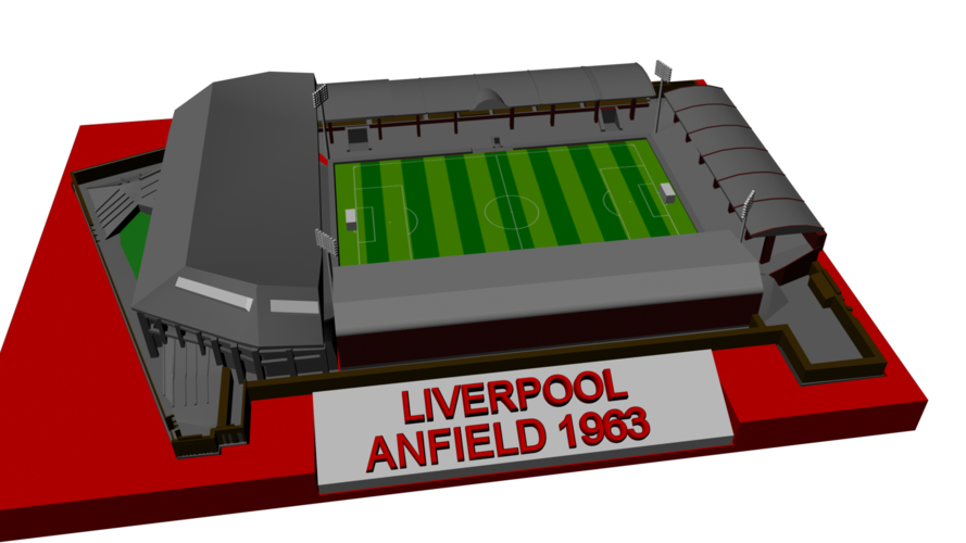 Liverpool - Anfield 1963 3D Print 198875