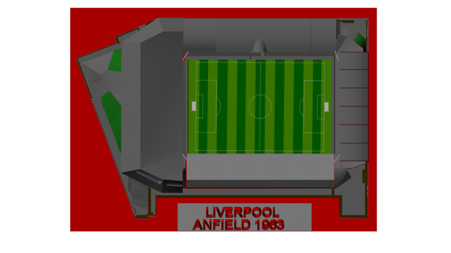 Liverpool - Anfield 1963 3D Print 198877