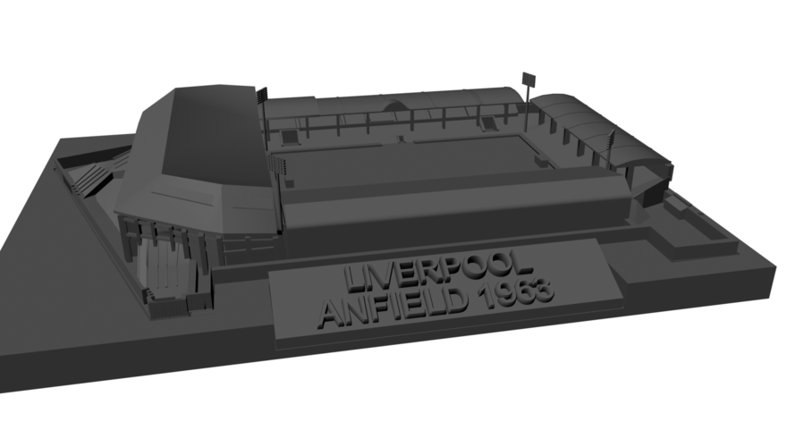 Liverpool - Anfield 1963 3D Print 198879