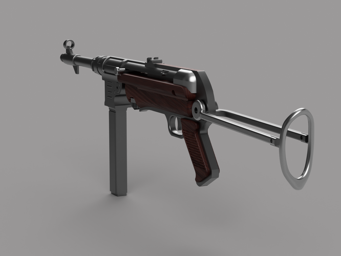 MP40 (Submachine gun) 3D Print 198888