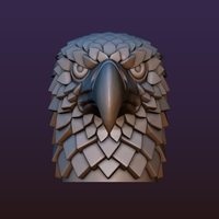 Eagle head stylized - Thumbnail 2