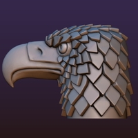 Eagle head stylized - Thumbnail 3