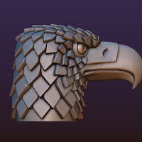 Eagle head stylized - Thumbnail 5