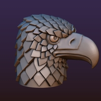 Eagle head stylized - Thumbnail 8