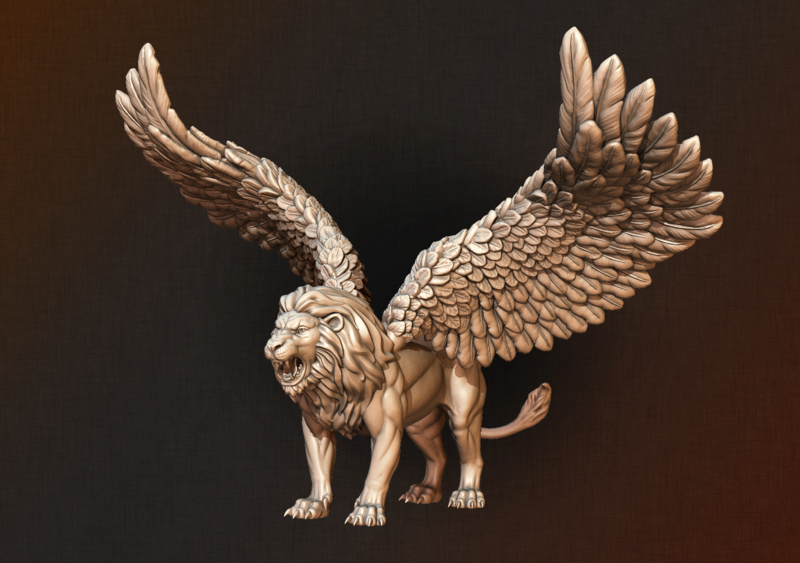 Winged Lion
