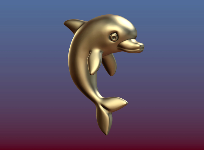 Little dolphin 3D Print 198968