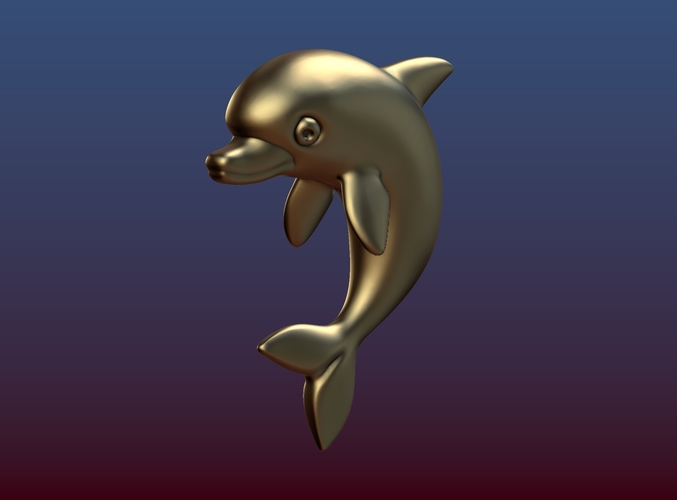 Little dolphin 3D Print 198971