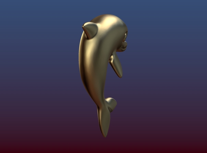 Little dolphin 3D Print 198974