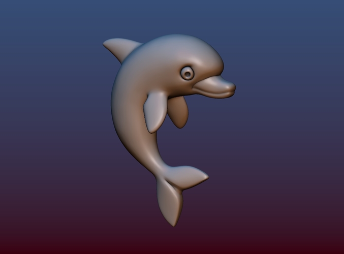 Little dolphin 3D Print 198975