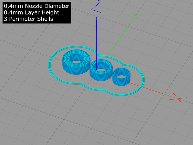 Miniature Filament Spool Props 3D Print 199071