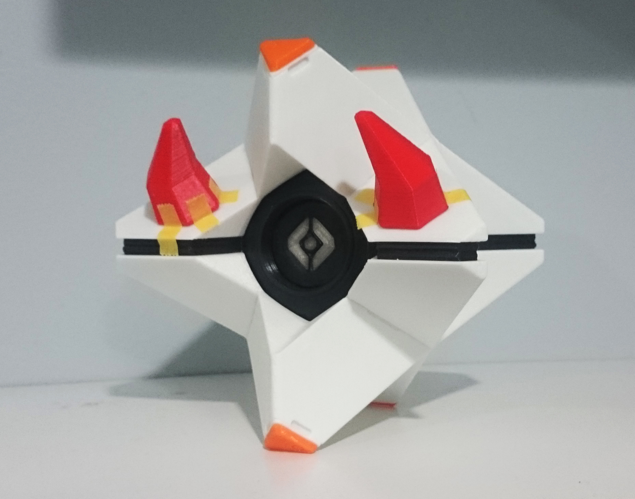 3d Printed Destiny Ghost Deviled Ghost By Brian Westgate Pinshape