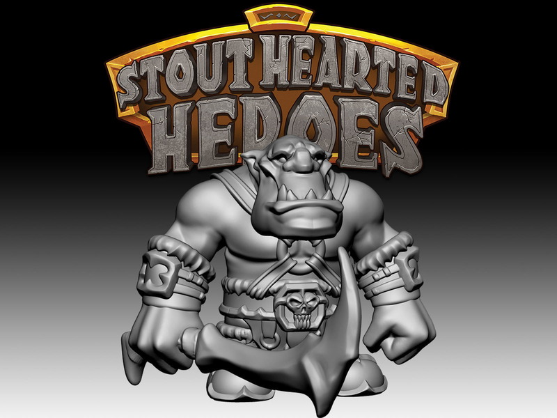 Rocket Pig Games Orc Warrior