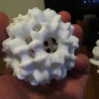 Small Fractal Pollen - Cored 3D Printing 199301