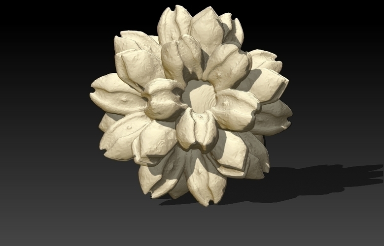 Fractal Pollen - Flowery 2 3D Print 199302
