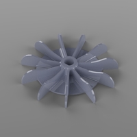 Small Electric motor fan 3D Printing 199304