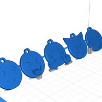 Emoji faces keychain - Thumbnail 4