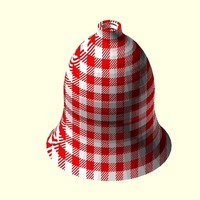 Checked Gingham 2 Part Picnic Parisian Goblet - Thumbnail 1