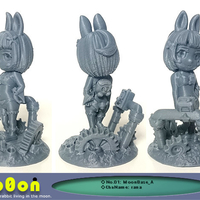 Rabbits who live in the moon.　[no0on_No.01_Ver1.1] - Thumbnail 2