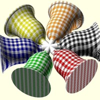 Checked Gingham 2 Part Picnic Parisian Goblet - Thumbnail 7