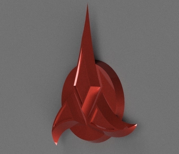 Klingon logo  3D Print 199533