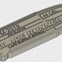 Small Blade Runner .44 cal. 3D Printing 199535