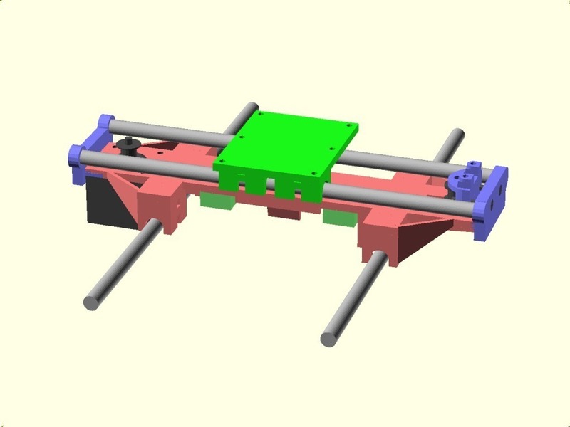 Linear Bearing Y Axis Carriage for ToM