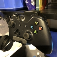 Small Xbox one Controller shelf holder 3D Printing 199548