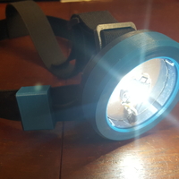 Small Head Lamp 3D Printing 199564