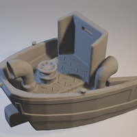 japanese landingcraft -stl file- 3D print model - Thumbnail 2