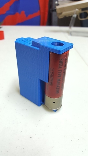 Odin Airsoft BB Loader Adapter for 30 round shotgun shells 3D Print 199615